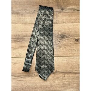 Disney Walt Disney World Vintage Silk Men‎ Tie Mickey 57" x 3.75" Green